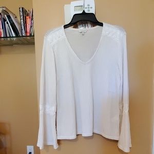 Lucky Cream Tunic, size large